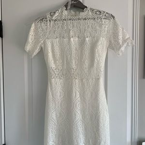 Remarkable White Lace Dress